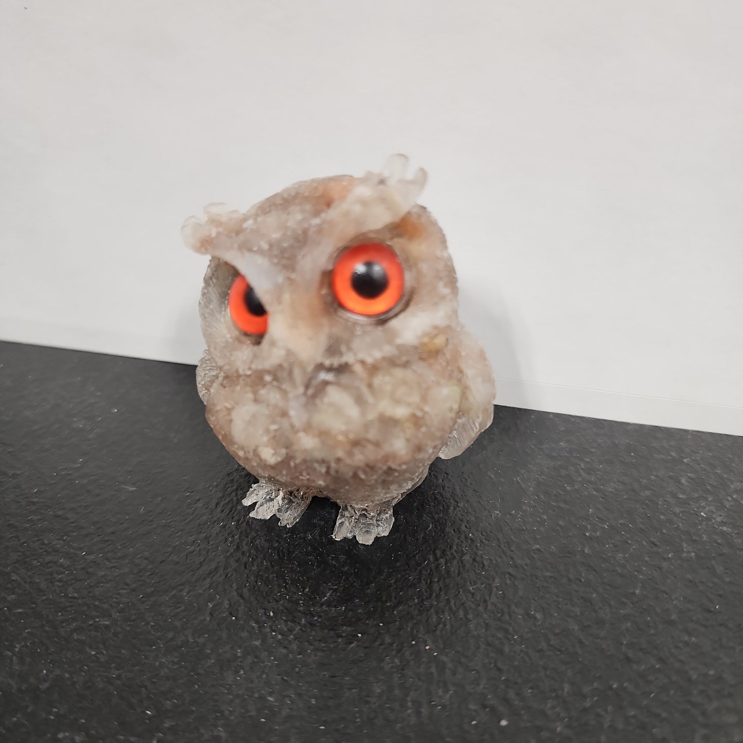 Crystal Resin Owl Heavenly Healing