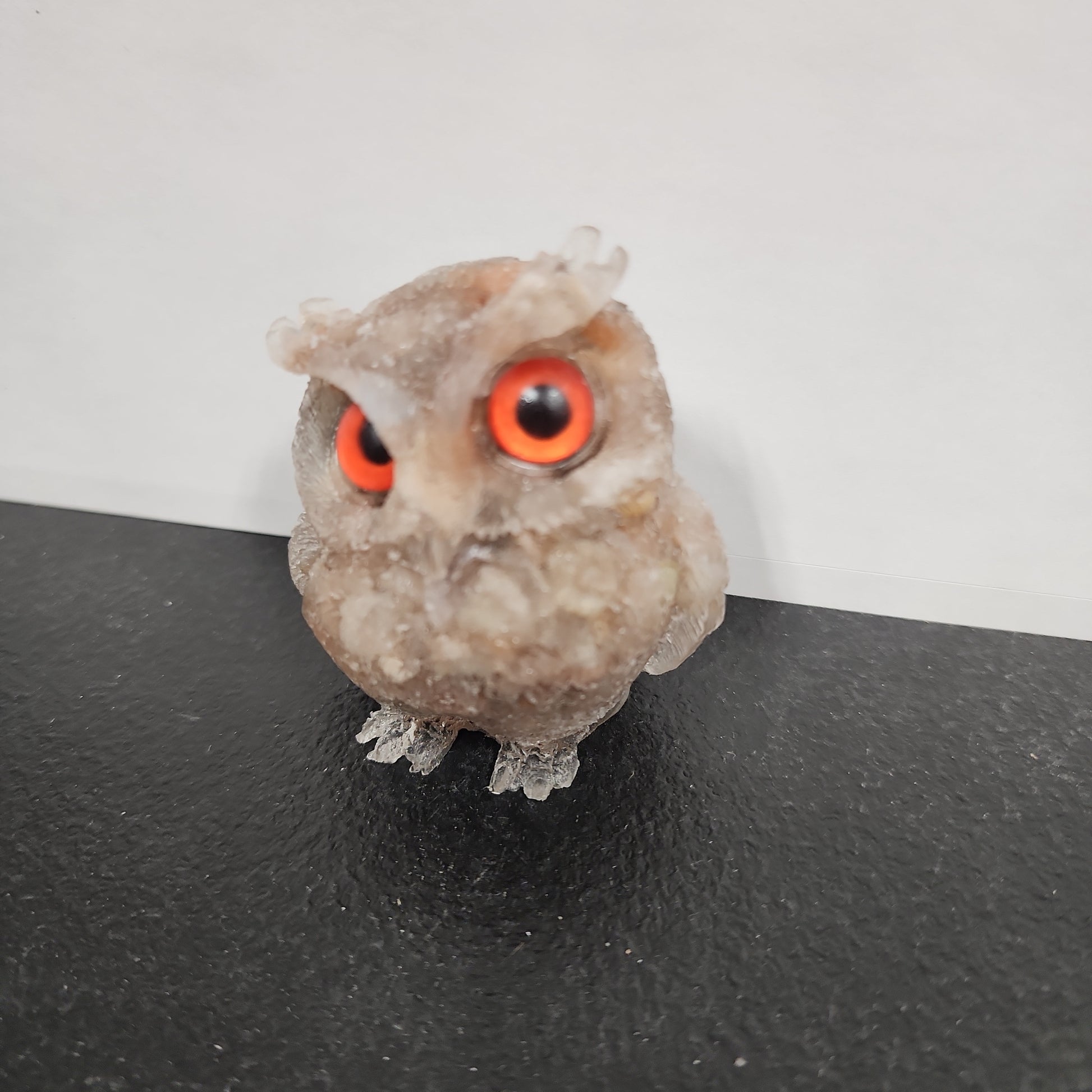 Crystal Resin Owl Heavenly Healing