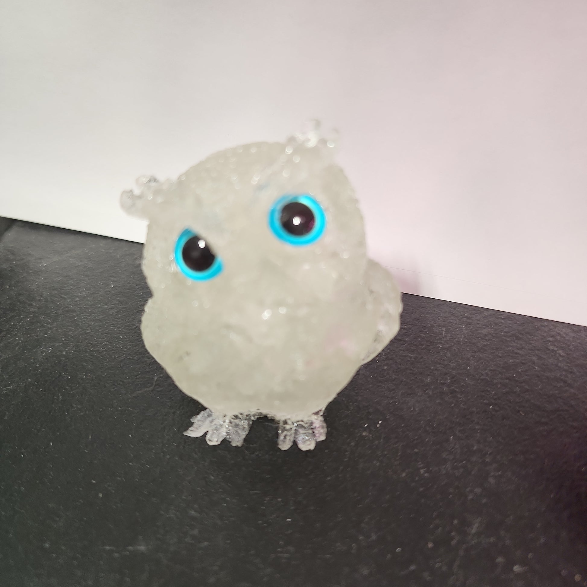 Crystal Resin Owl Heavenly Healing