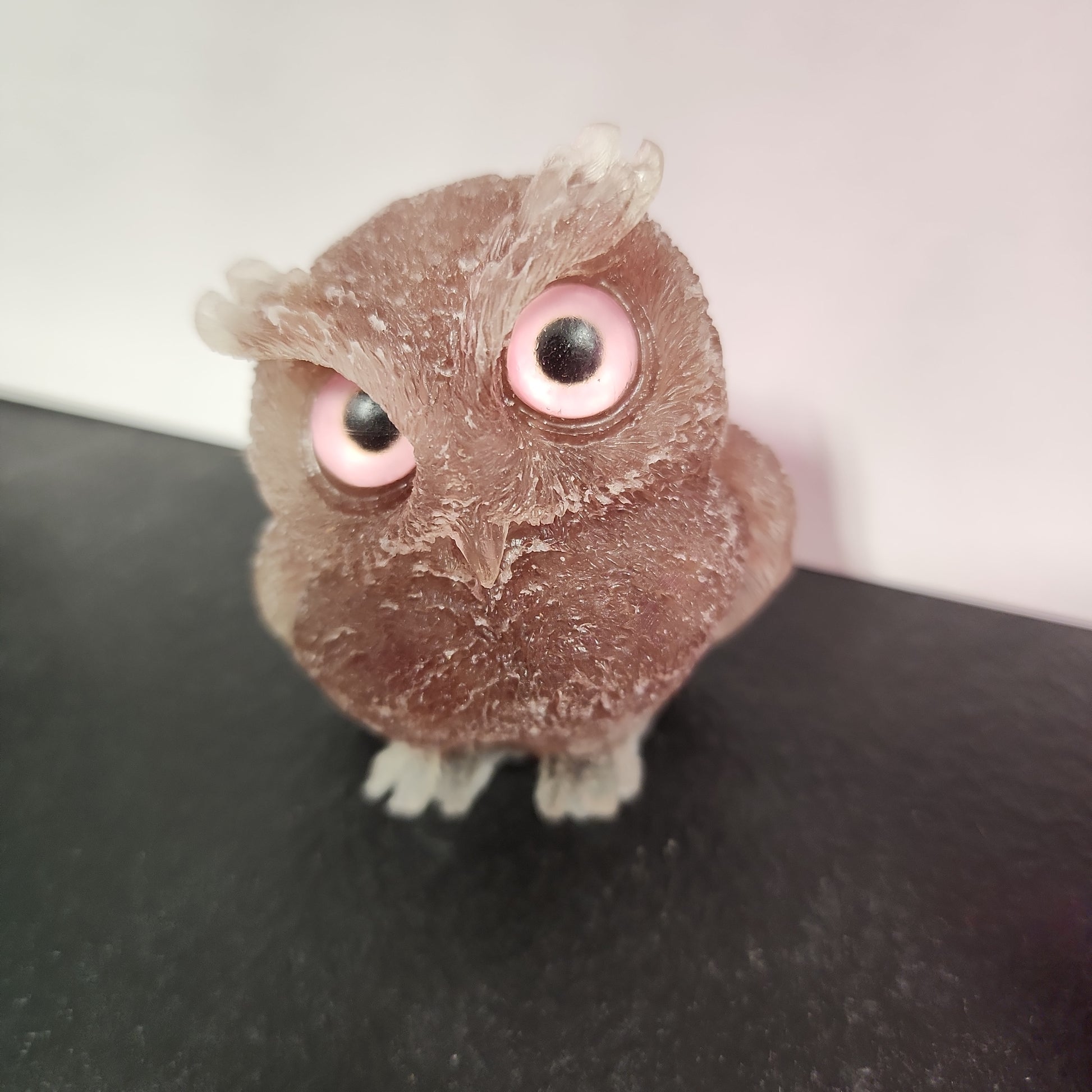 Crystal Resin Owl Heavenly Healing