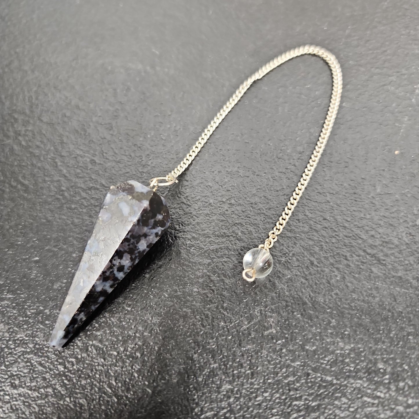 Snowflake Obsidian Pendulum Heavenly Healing