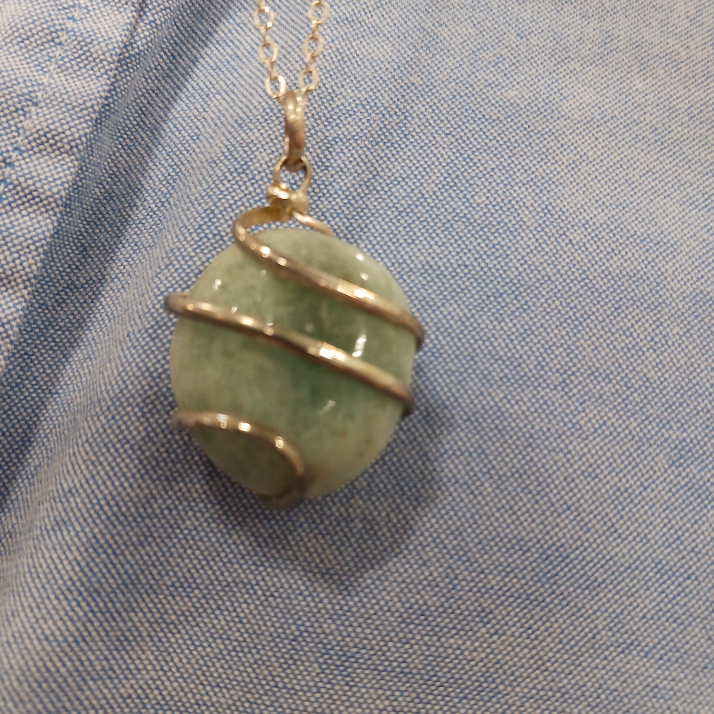Prehnite Necklace Heavenly Healing
