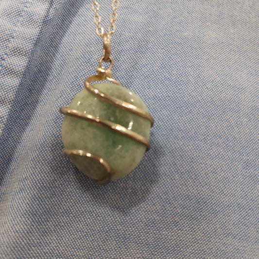Prehnite Necklace Heavenly Healing