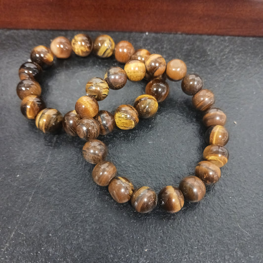 Mens Tiger Eye Bracelet Heavenly Healing