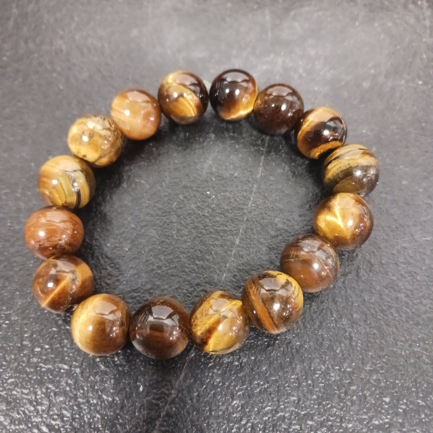 Mens Tiger Eye Bracelet Heavenly Healing
