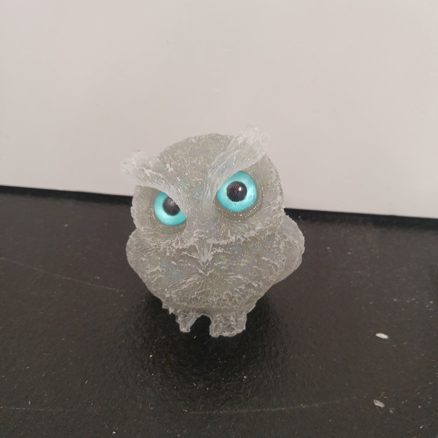 Crystal Resin Owl Heavenly Healing