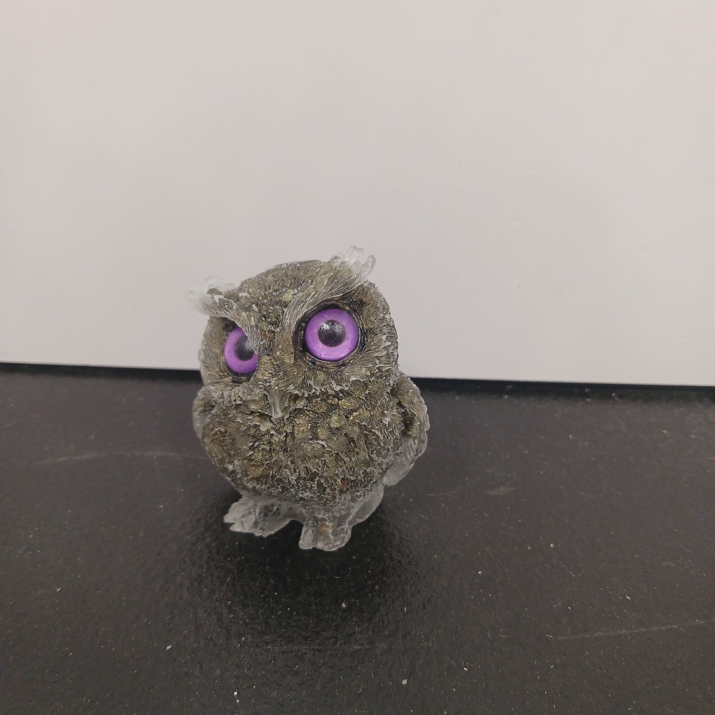 Crystal Resin Owl Heavenly Healing