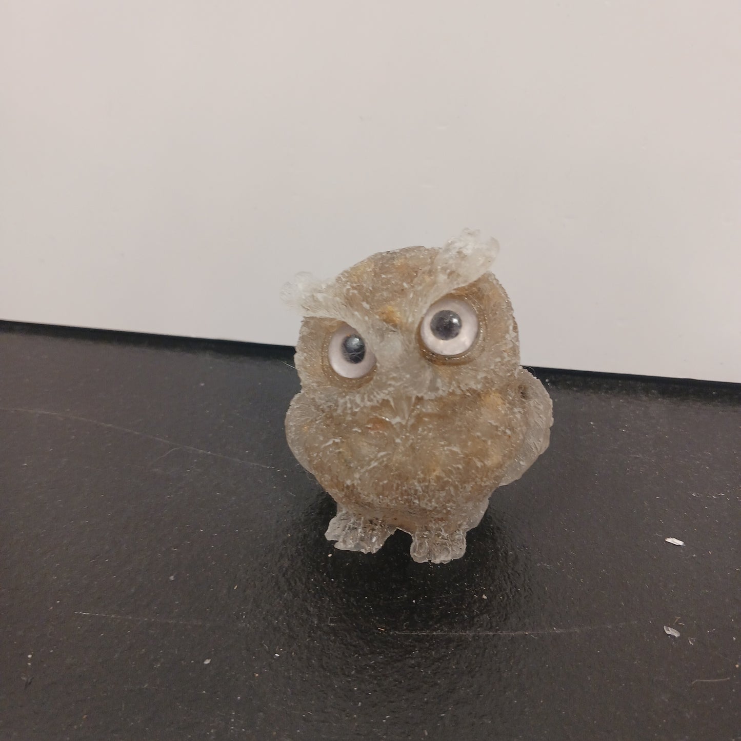 Crystal Resin Owl Heavenly Healing