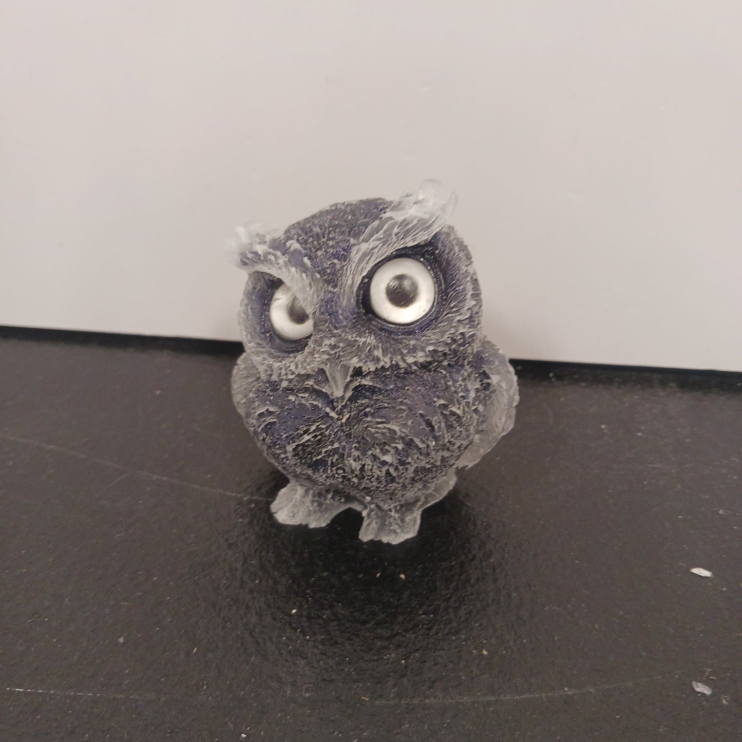 Crystal Resin Owl Heavenly Healing