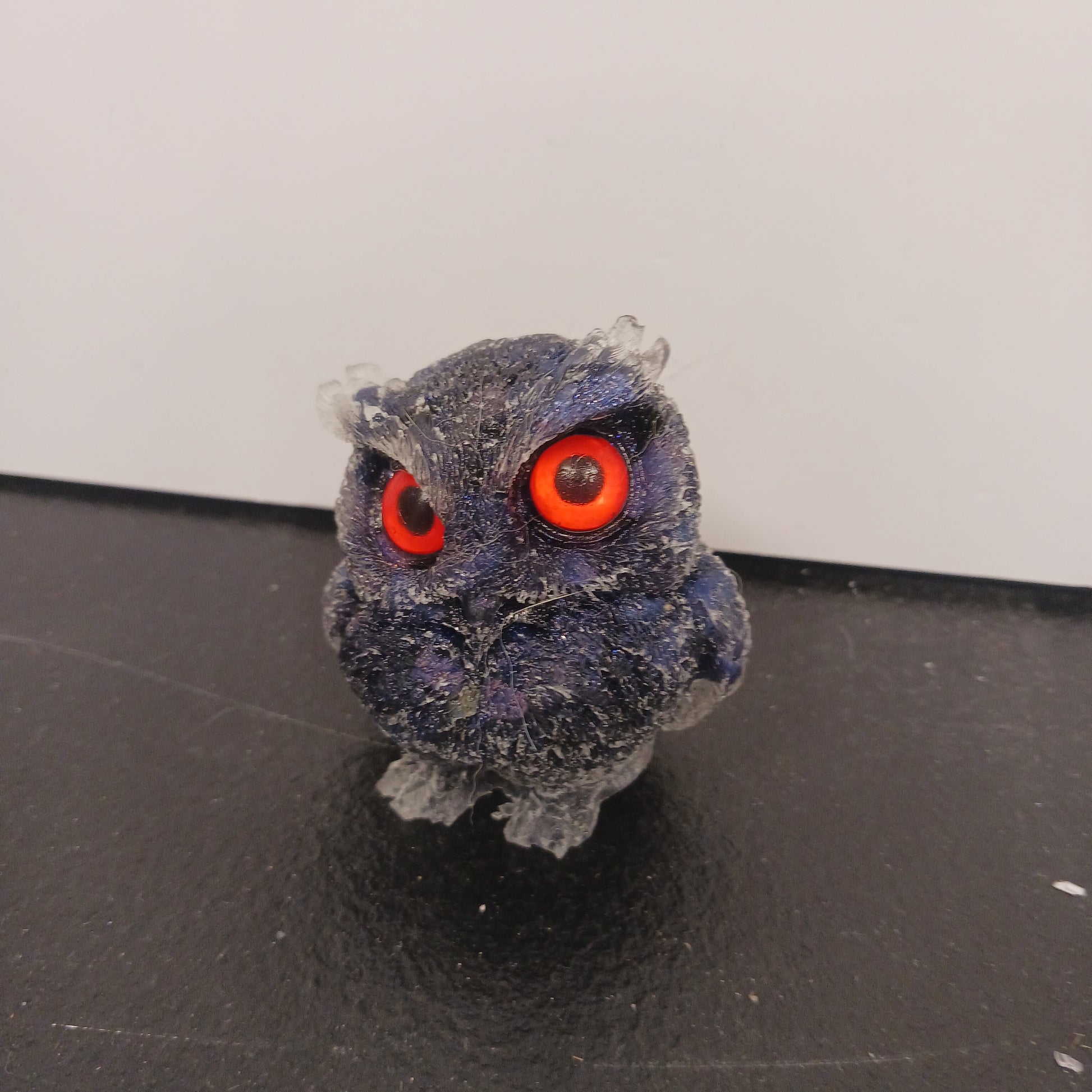 Crystal Resin Owl Heavenly Healing