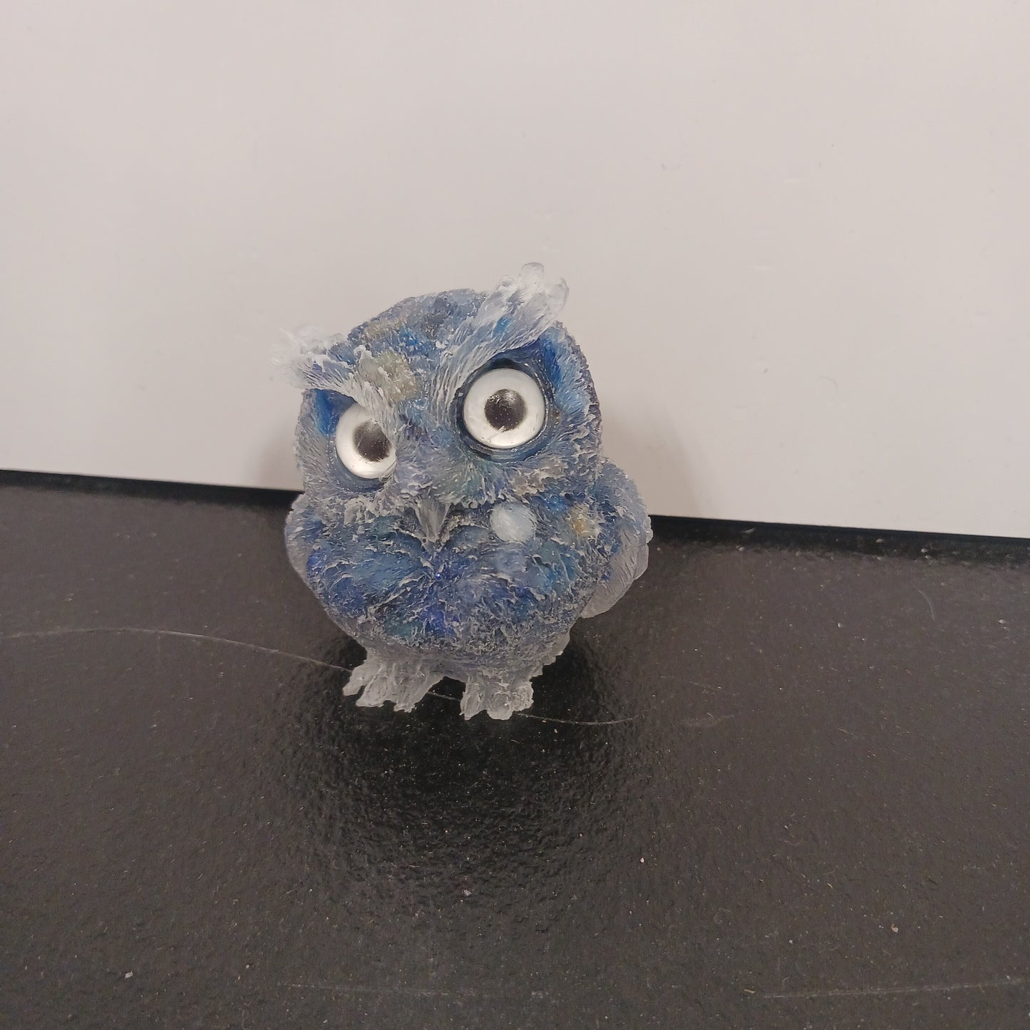 Crystal Resin Owl Heavenly Healing
