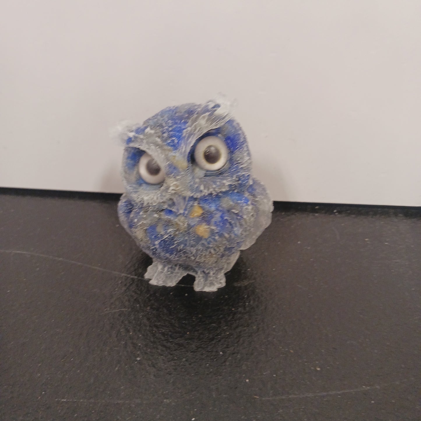 Crystal Resin Owl Heavenly Healing