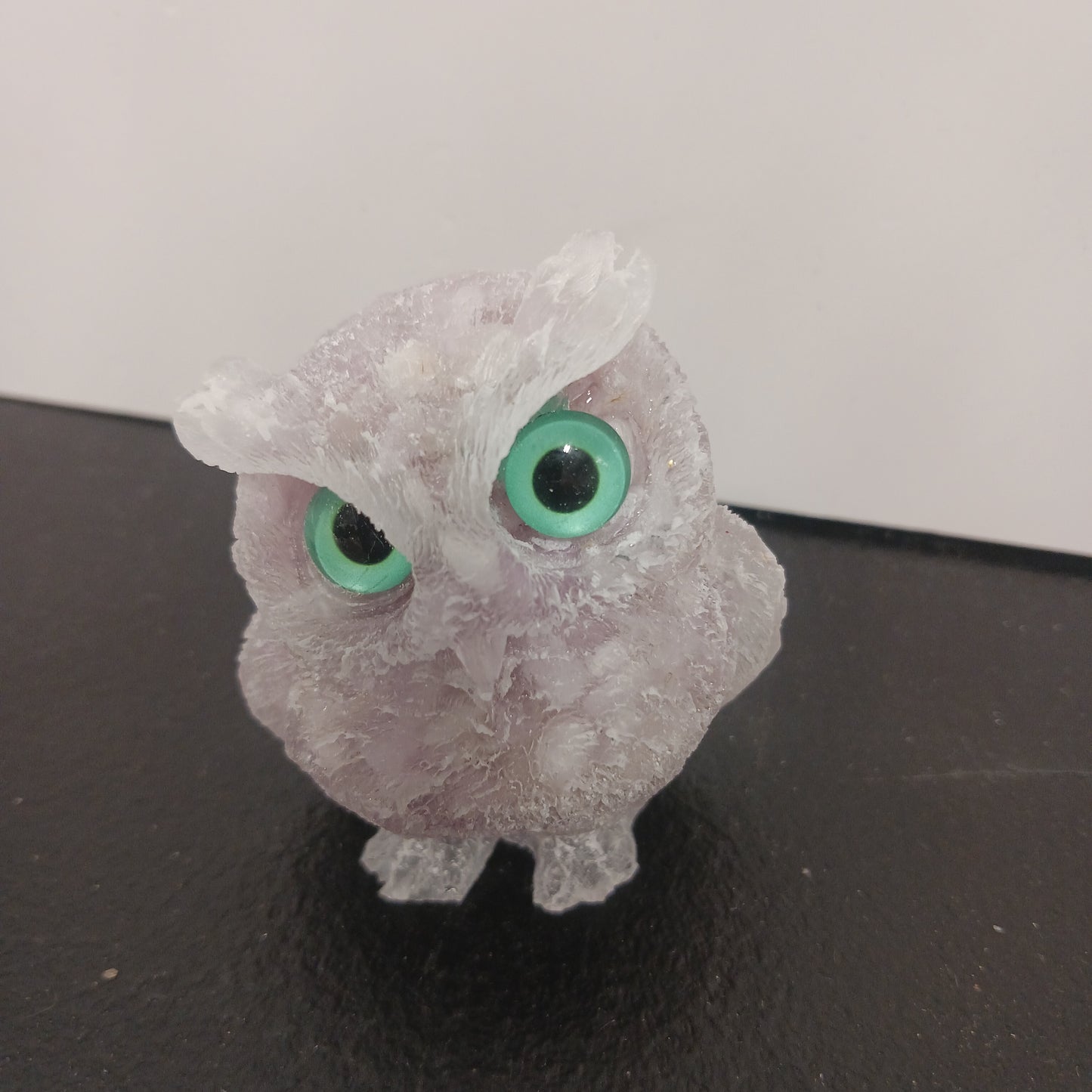 Crystal Resin Owl Heavenly Healing