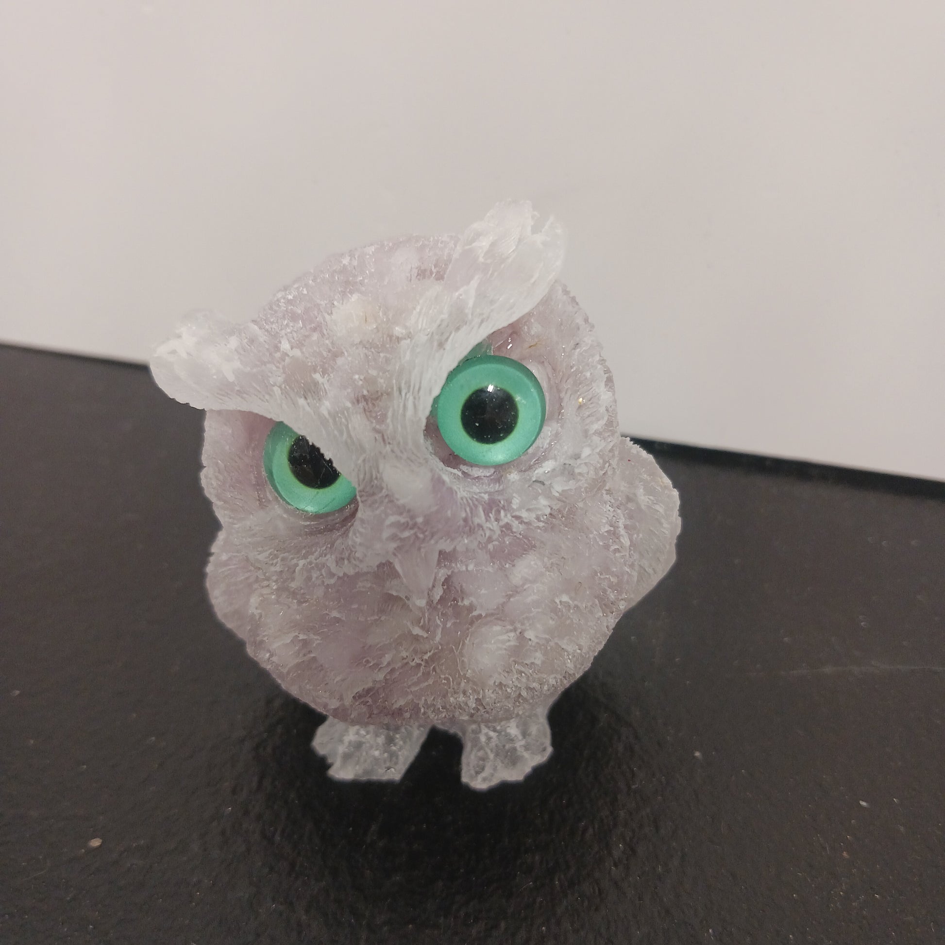 Crystal Resin Owl Heavenly Healing