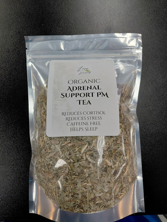 Organic Adrenal Support PM Tea Heavenly Healing