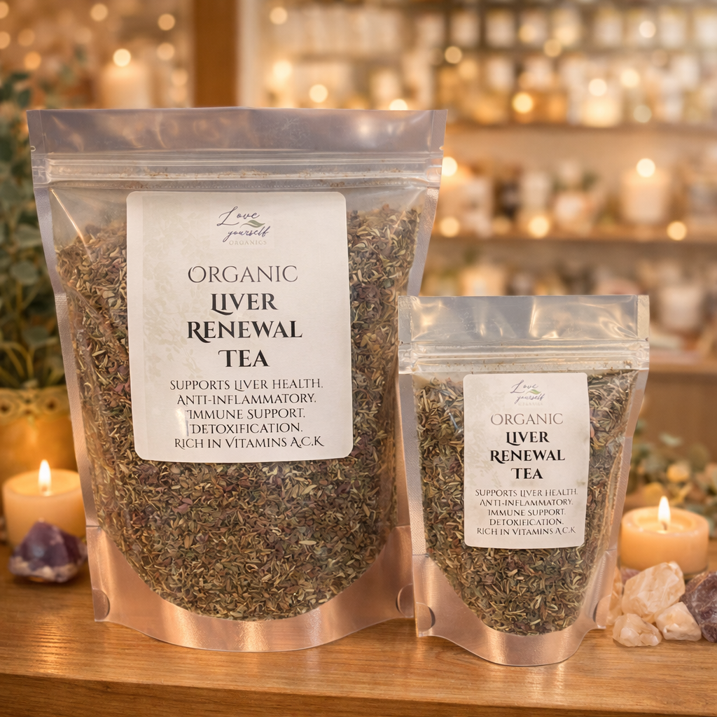 Liver Renewal Tea – Detox, Cleanse & Restore (Copy) Heavenly Healing