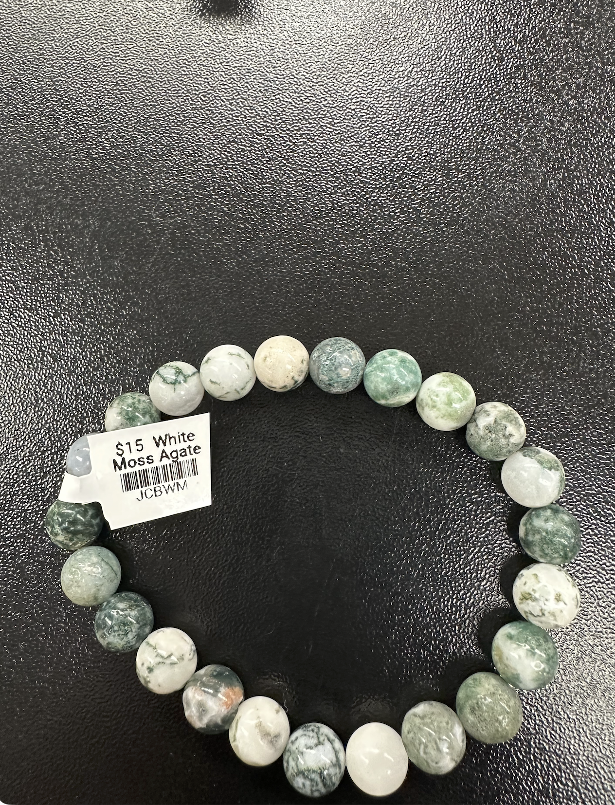 White Moss Agate Bracelet Heavenly Healing