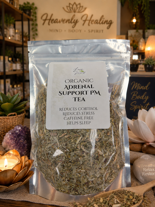 Organic Adrenal Support PM Tea Heavenly Healing