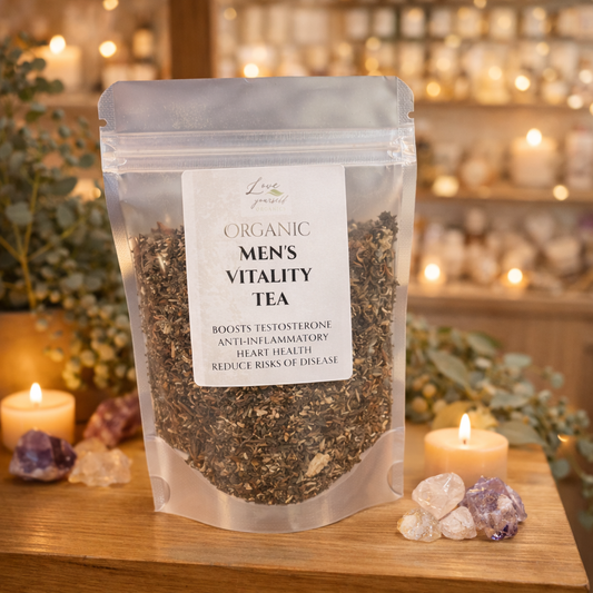 Men’s Vitality Tea – Strength, Stamina & Natural Balance Heavenly Healing