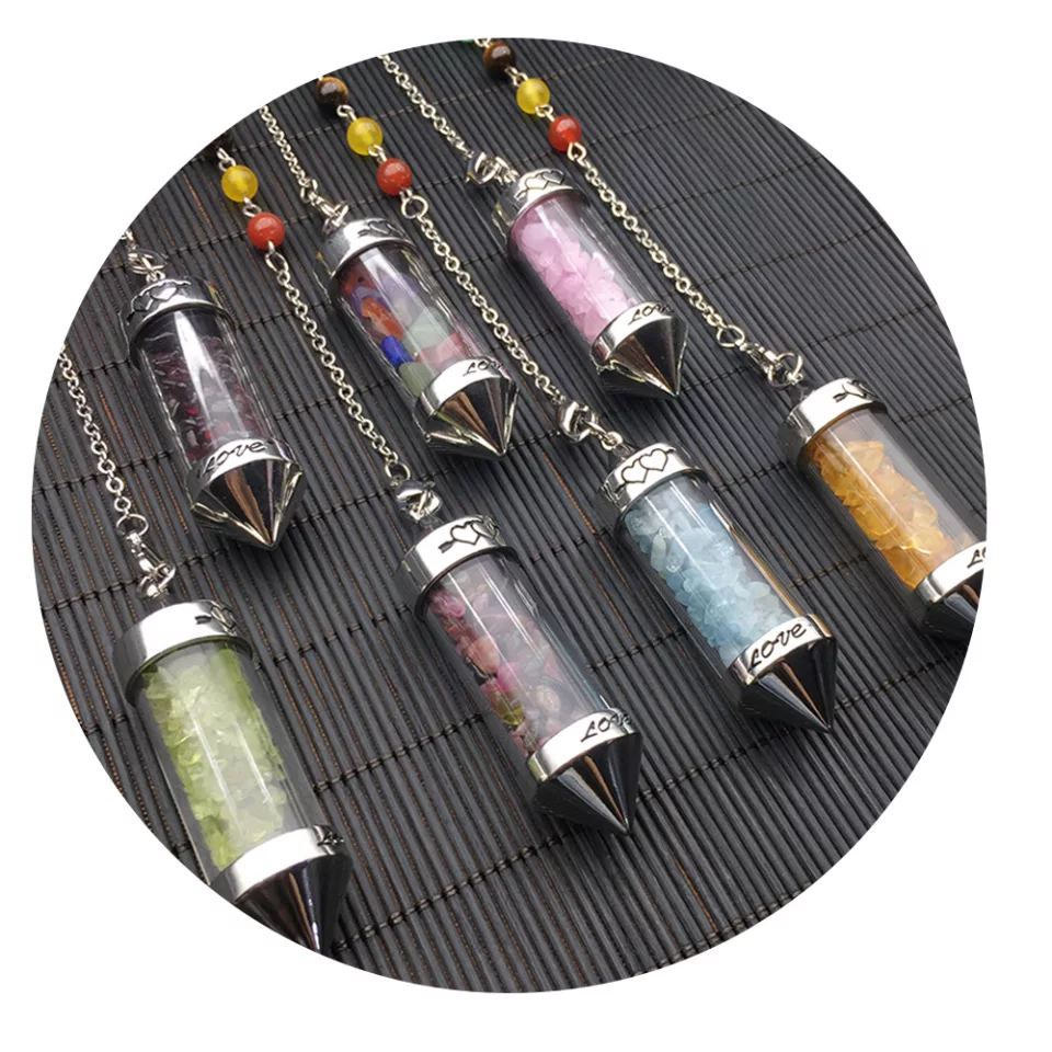 Gravel Stone Pendant 7 selections Heavenly Healing