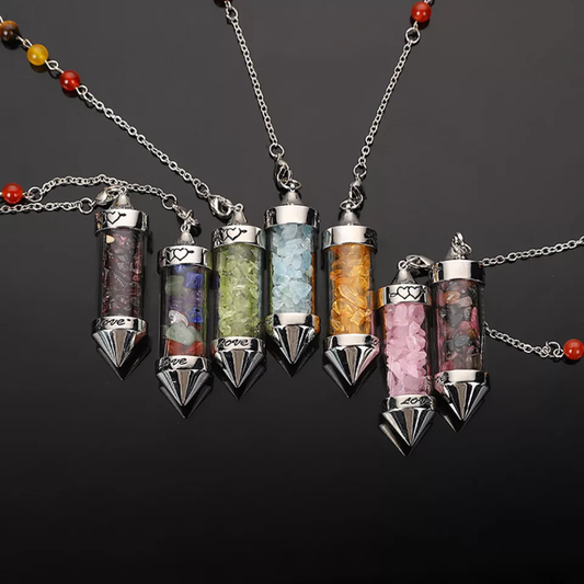 Gravel Stone Pendant 7 selections Heavenly Healing