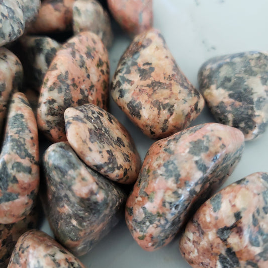 Orthoclase + Tourmaline Heavenly Healing