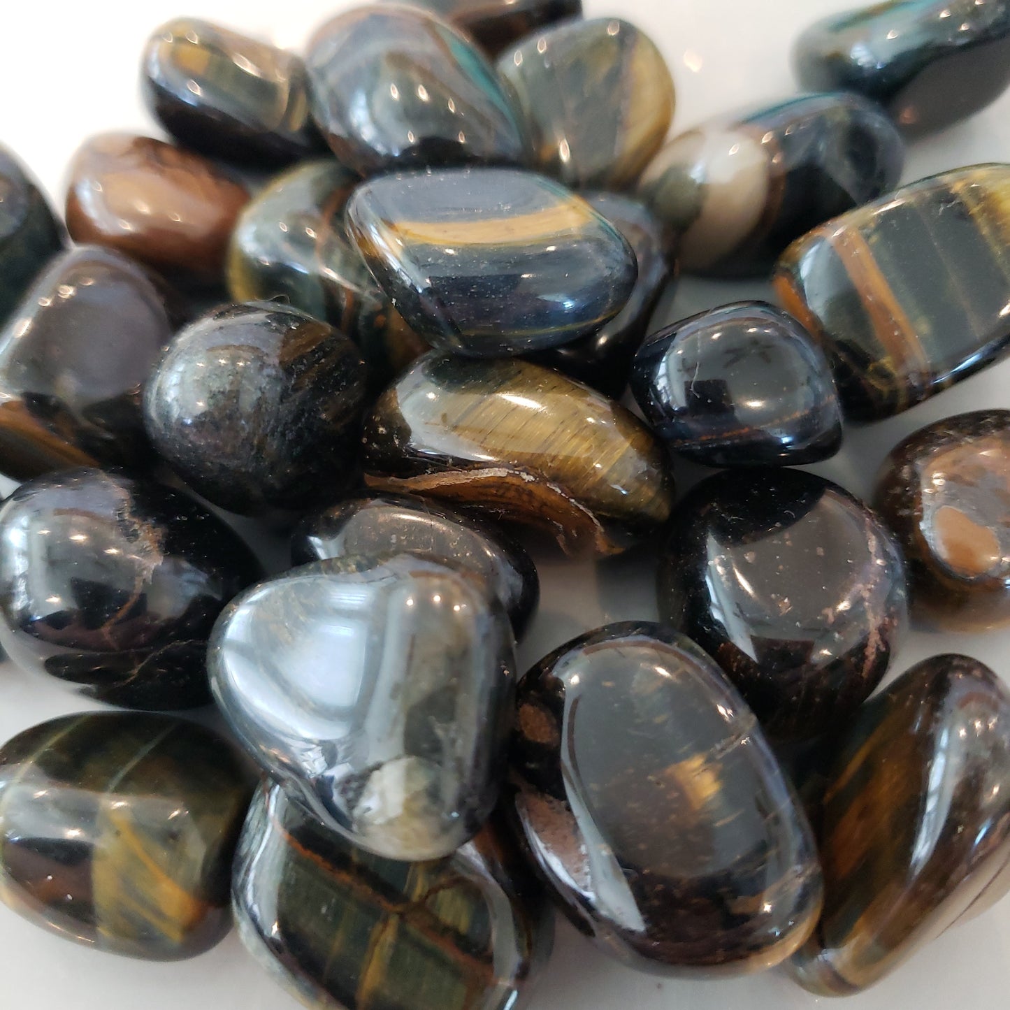 Blue/Green Tiger eye Heavenly Healing