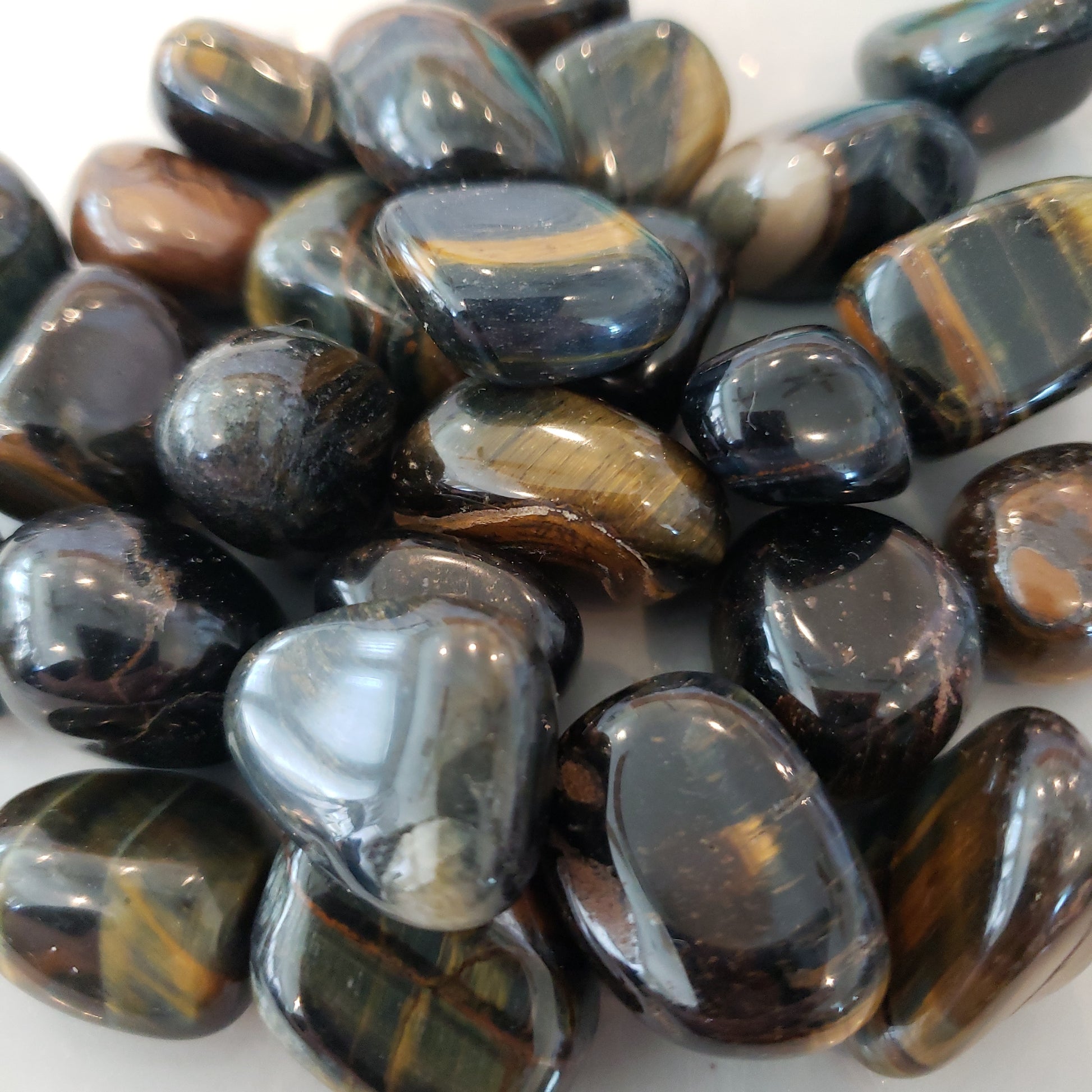 Blue/Green Tiger eye Heavenly Healing