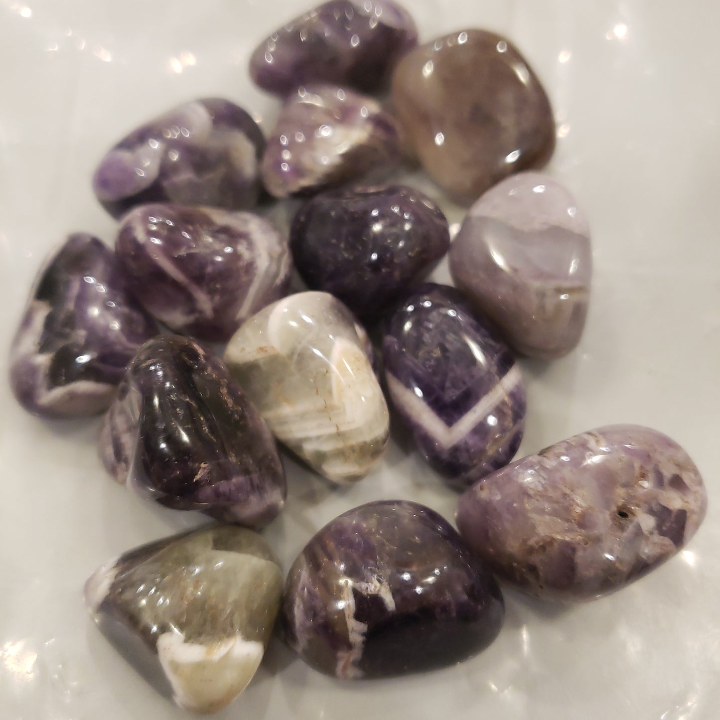 Chevron Amethyst Heavenly Healing