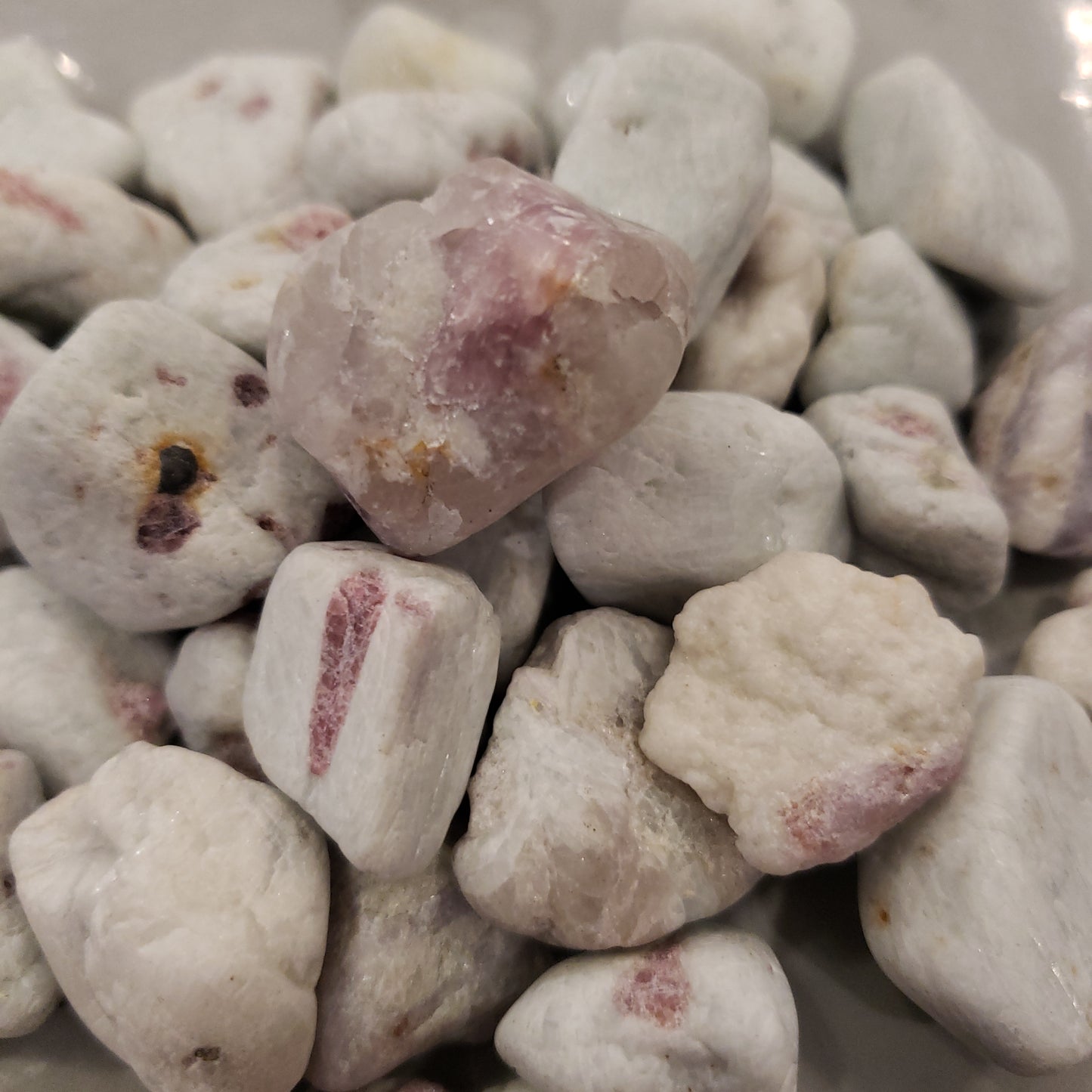 Pink Tourmaline in Feldspar Heavenly Healing