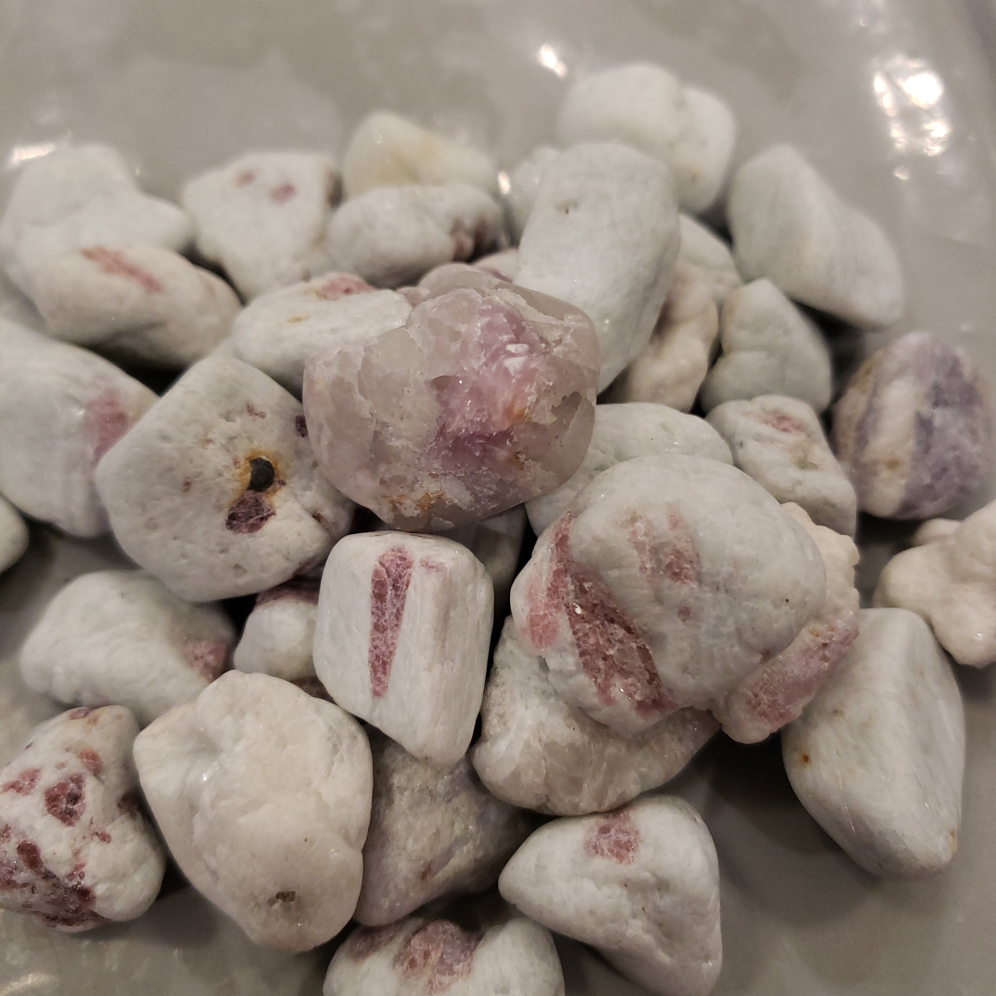 Pink Tourmaline in Feldspar Heavenly Healing