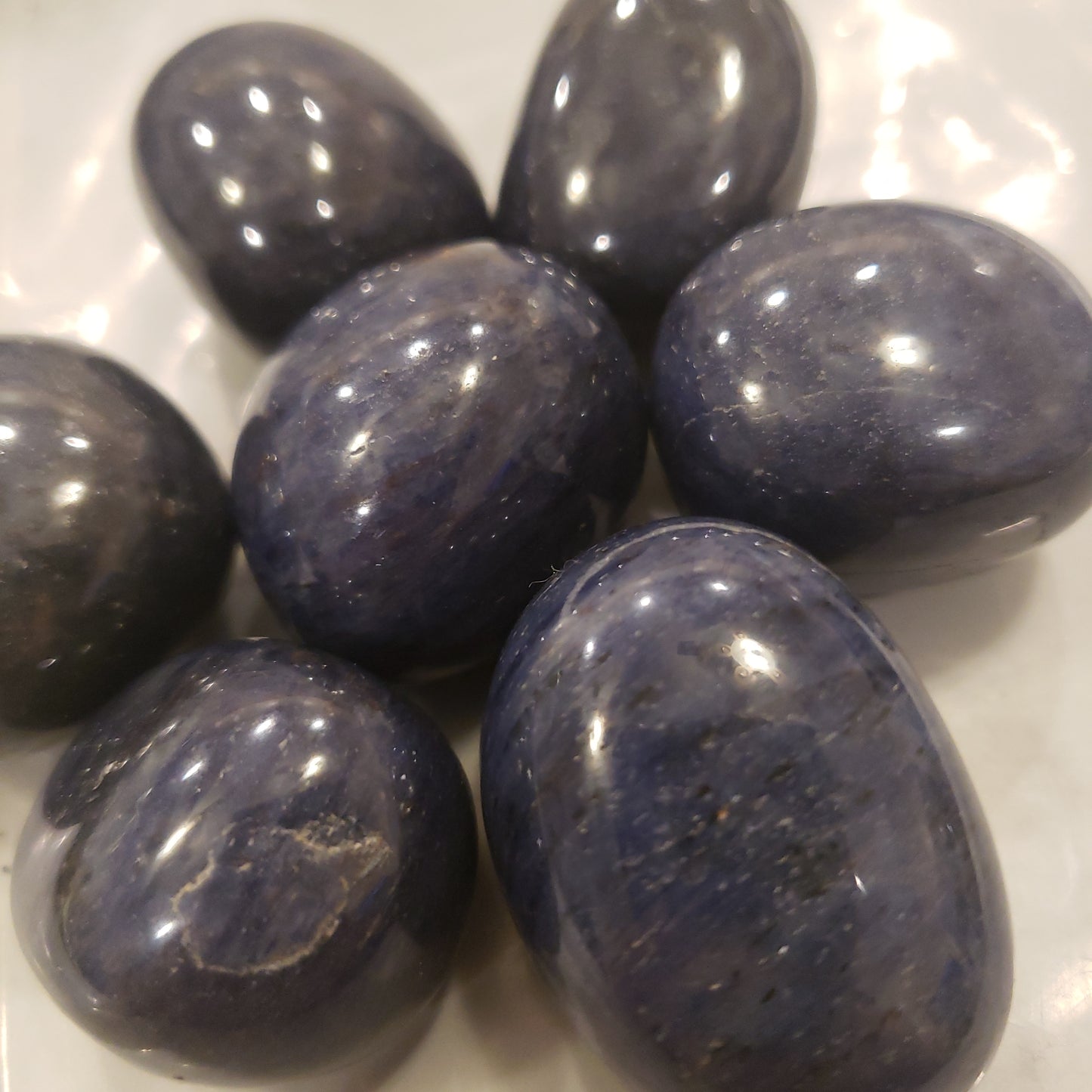 Violet Blue Aventurine Heavenly Healing