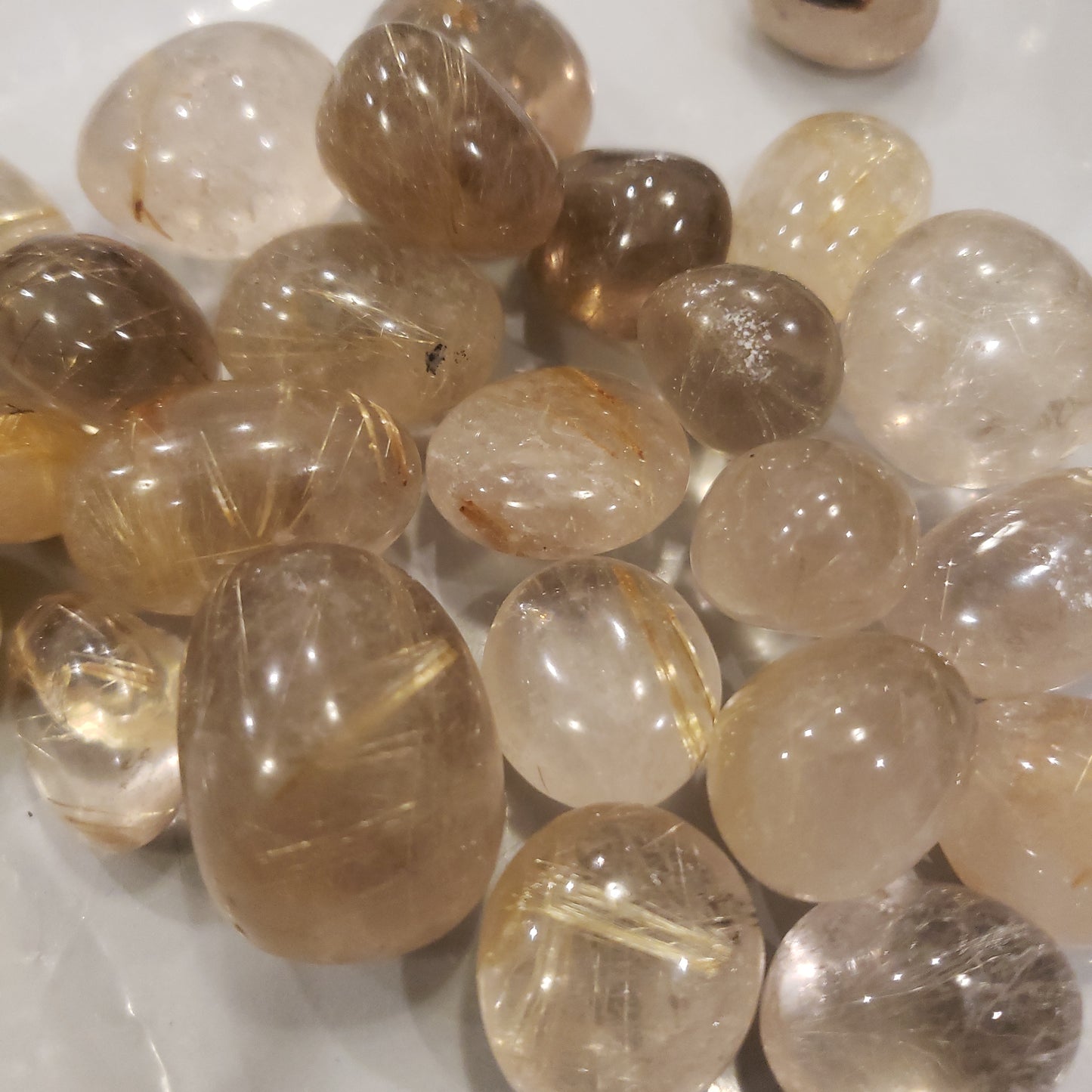 Gold Rutile Quartz Heavenly Healing