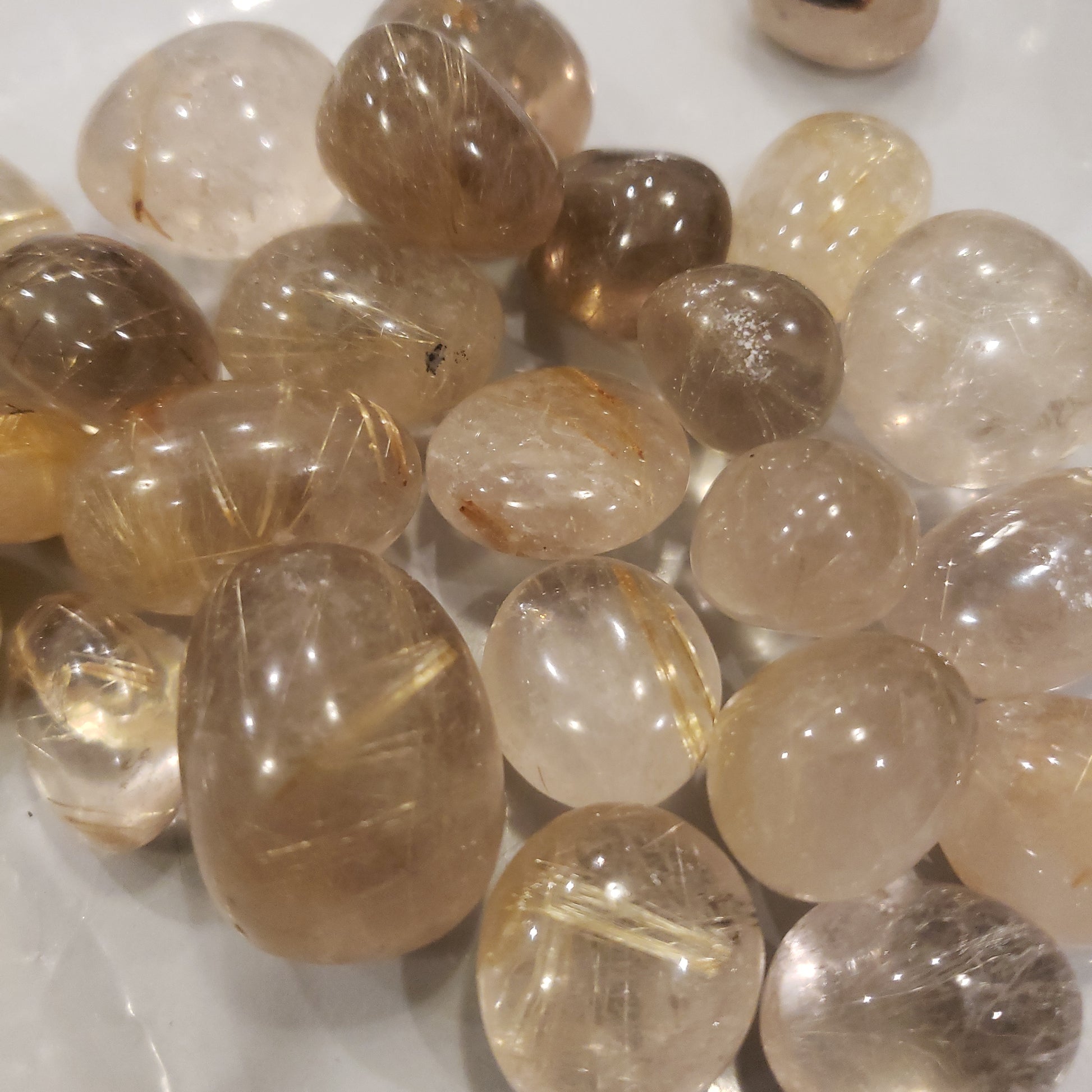 Gold Rutile Quartz Heavenly Healing