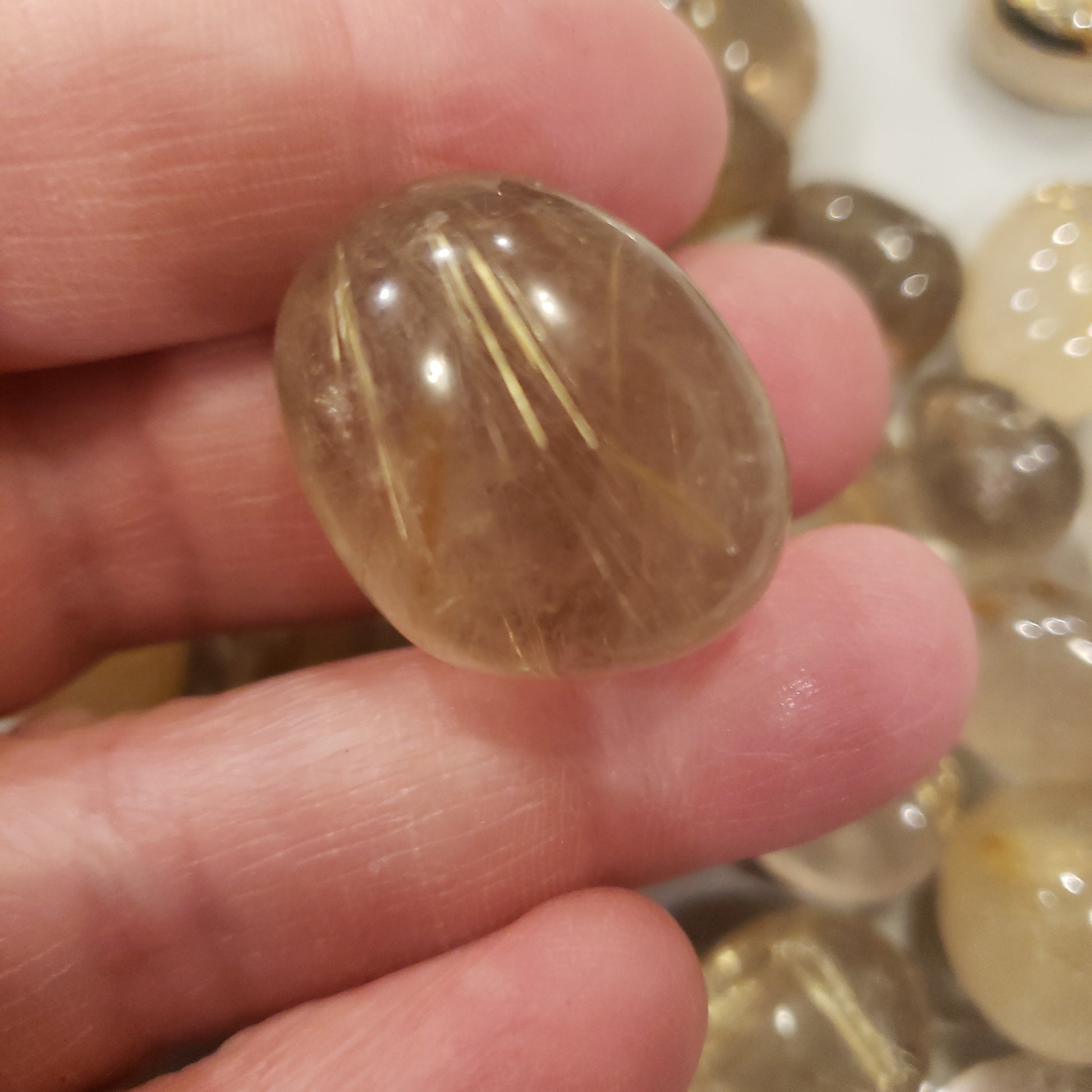 Gold Rutile Quartz Heavenly Healing