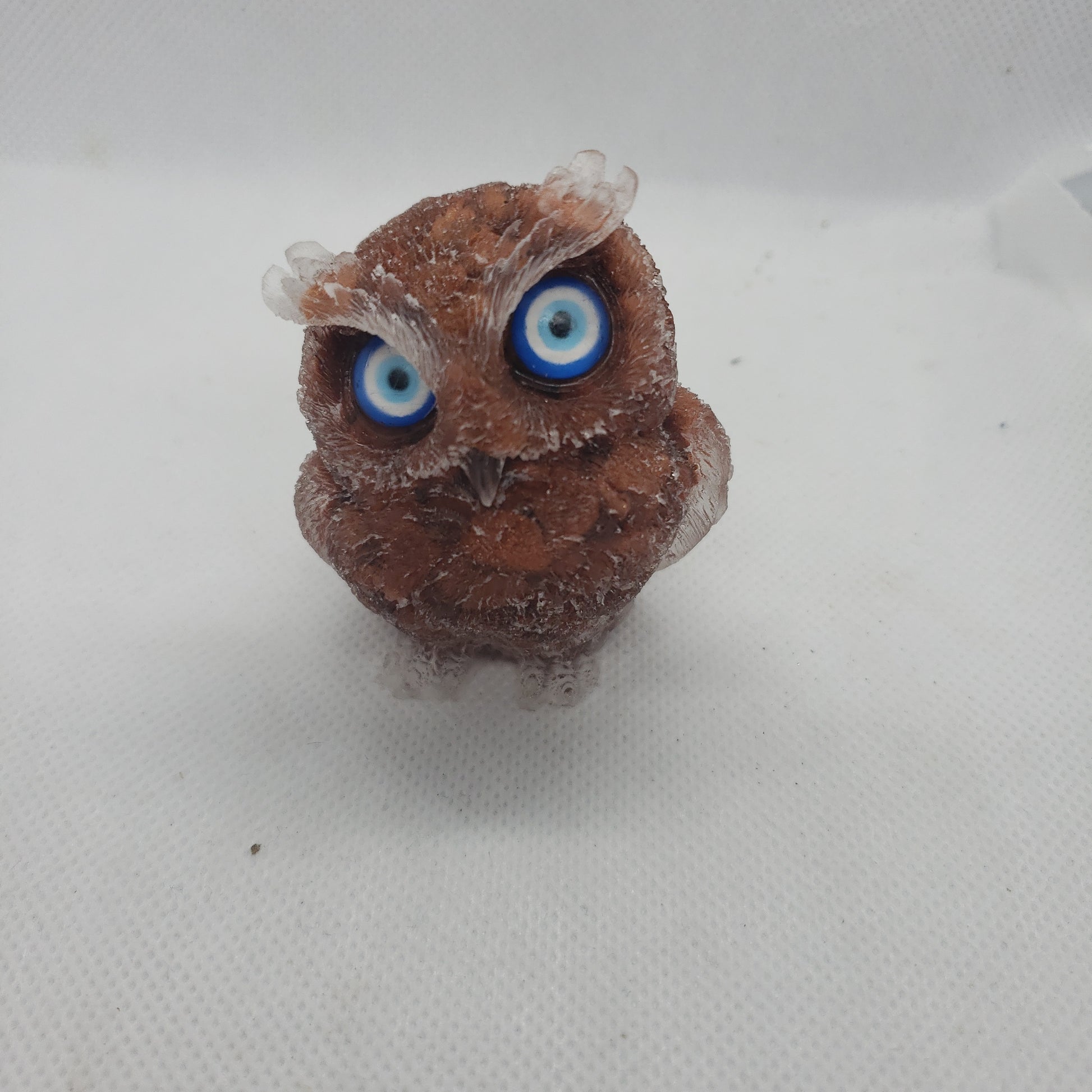 Crystal Resin Owl Heavenly Healing