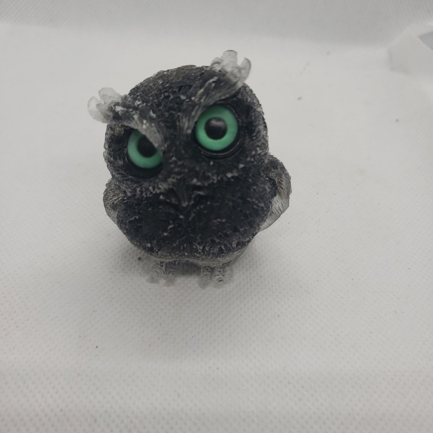 Crystal Resin Owl Heavenly Healing