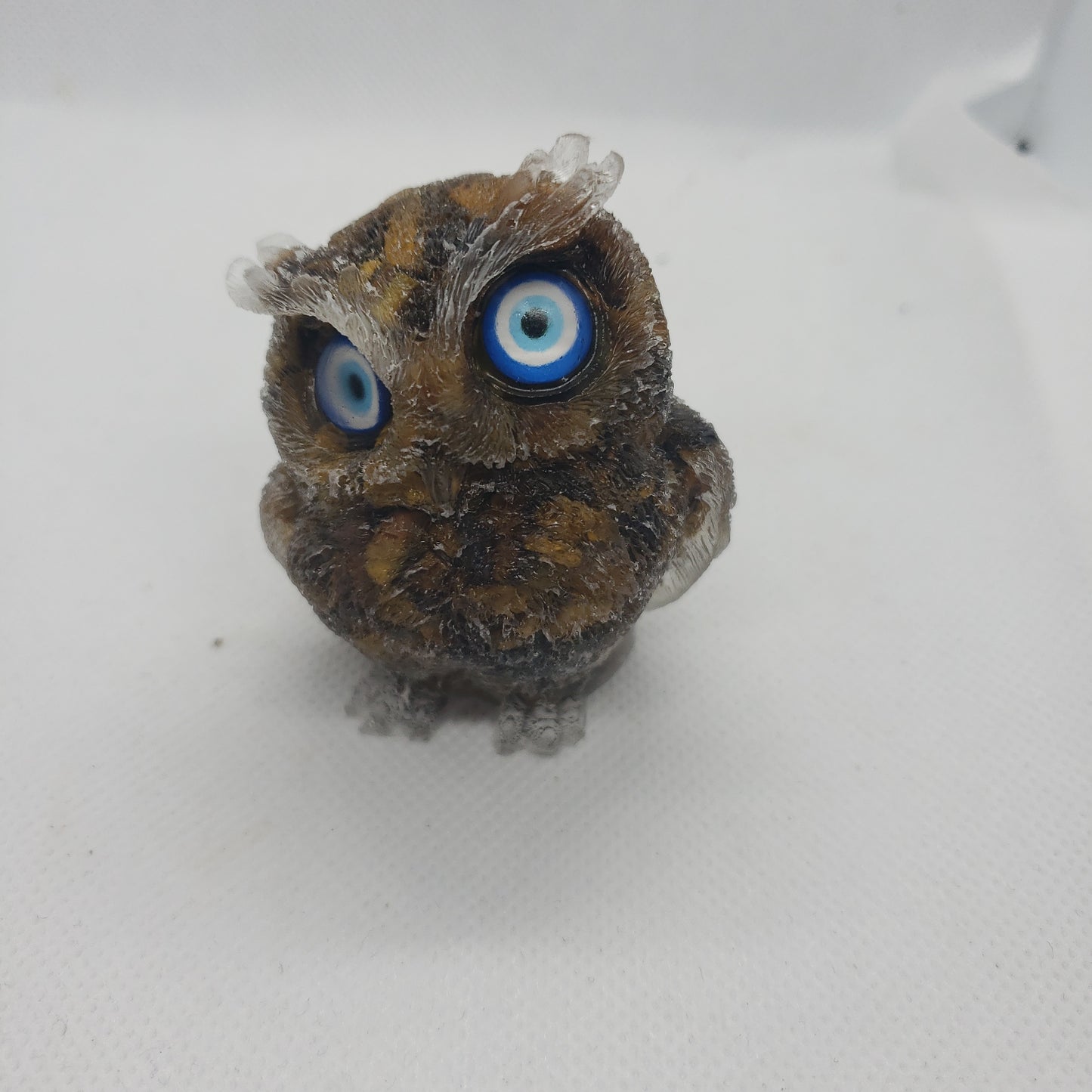 Crystal Resin Owl Heavenly Healing