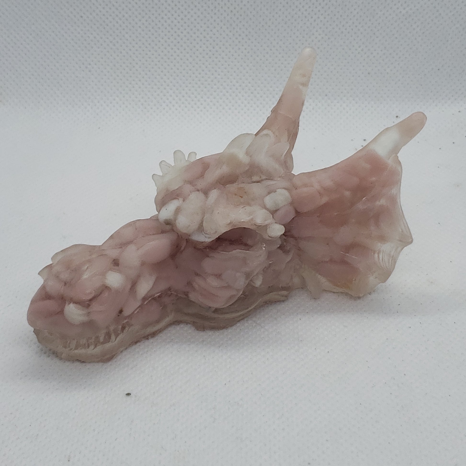 Crystal Resin Dragon Heads Heavenly Healing