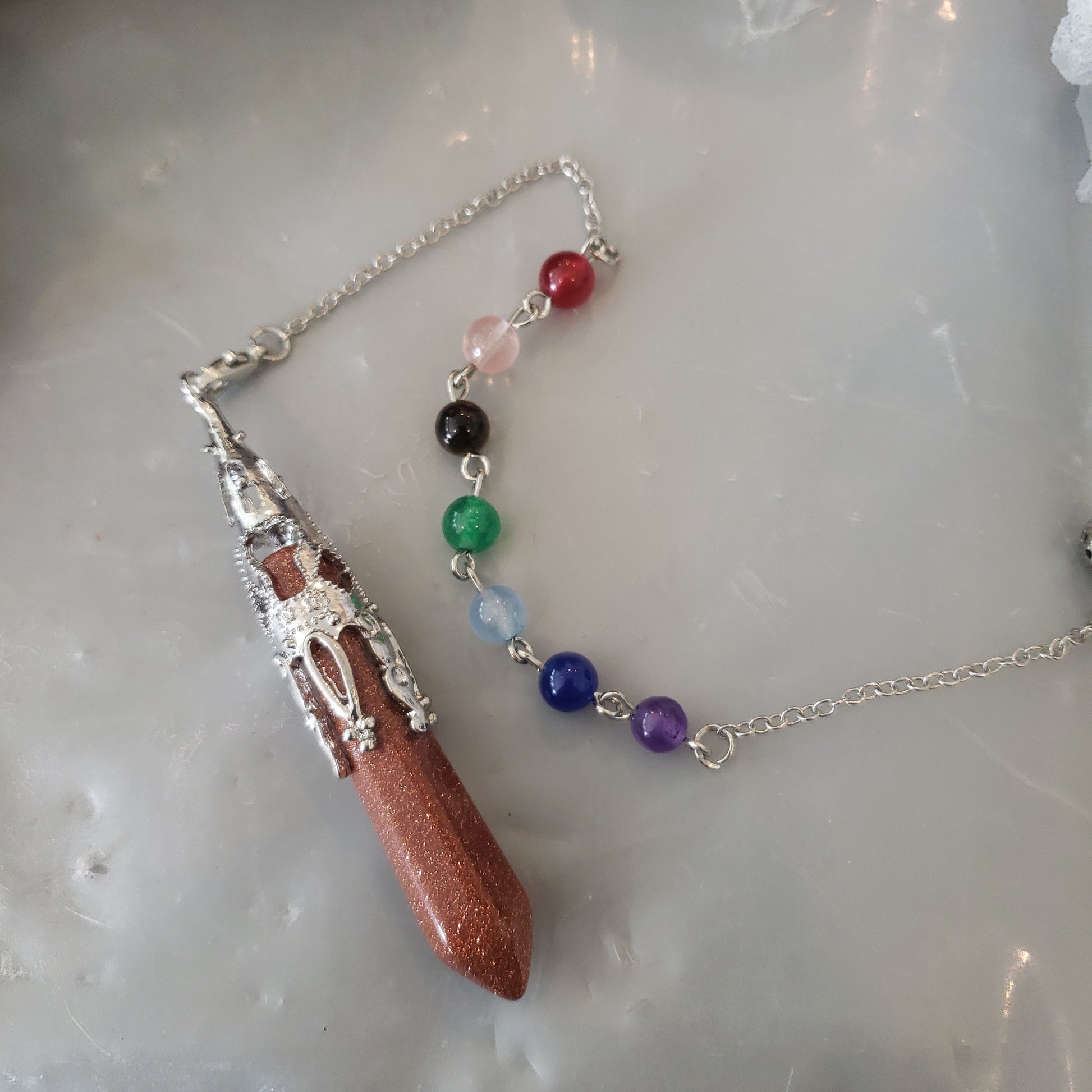 Hexagon Pendulum Heavenly Healing