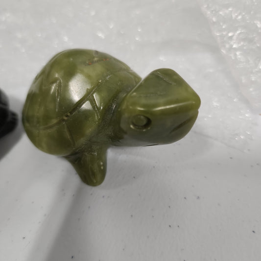 Jade Turtles Stone Animal Heavenly Healing