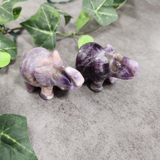 Dream Amethyst Elephant Heavenly Healing