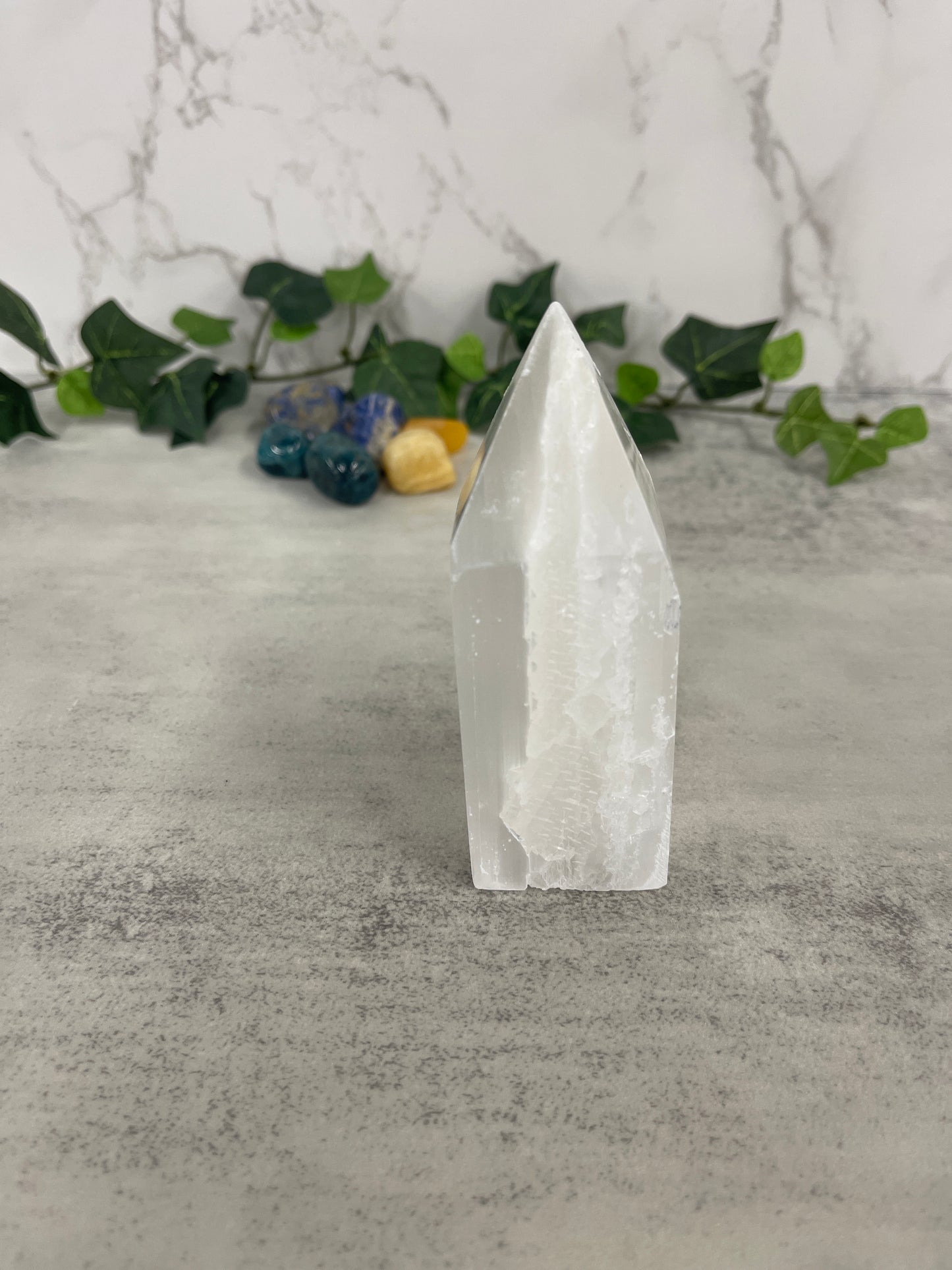 Selenite Tower Heavenly Healing