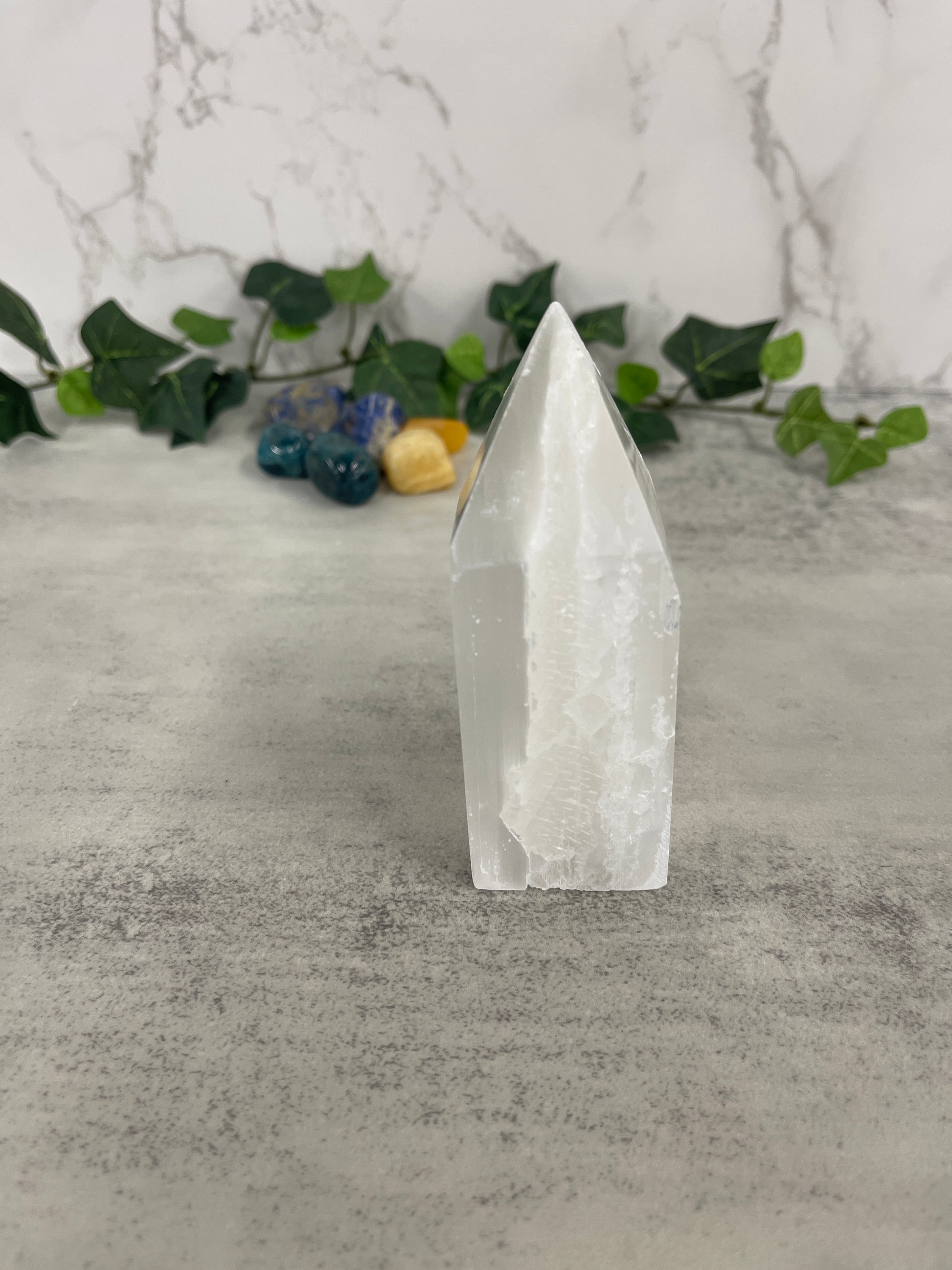 Selenite Tower Heavenly Healing