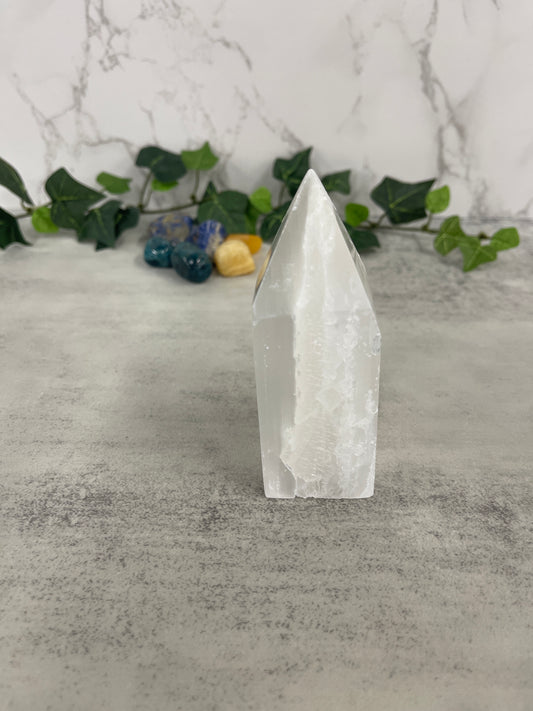 Selenite Tower Heavenly Healing