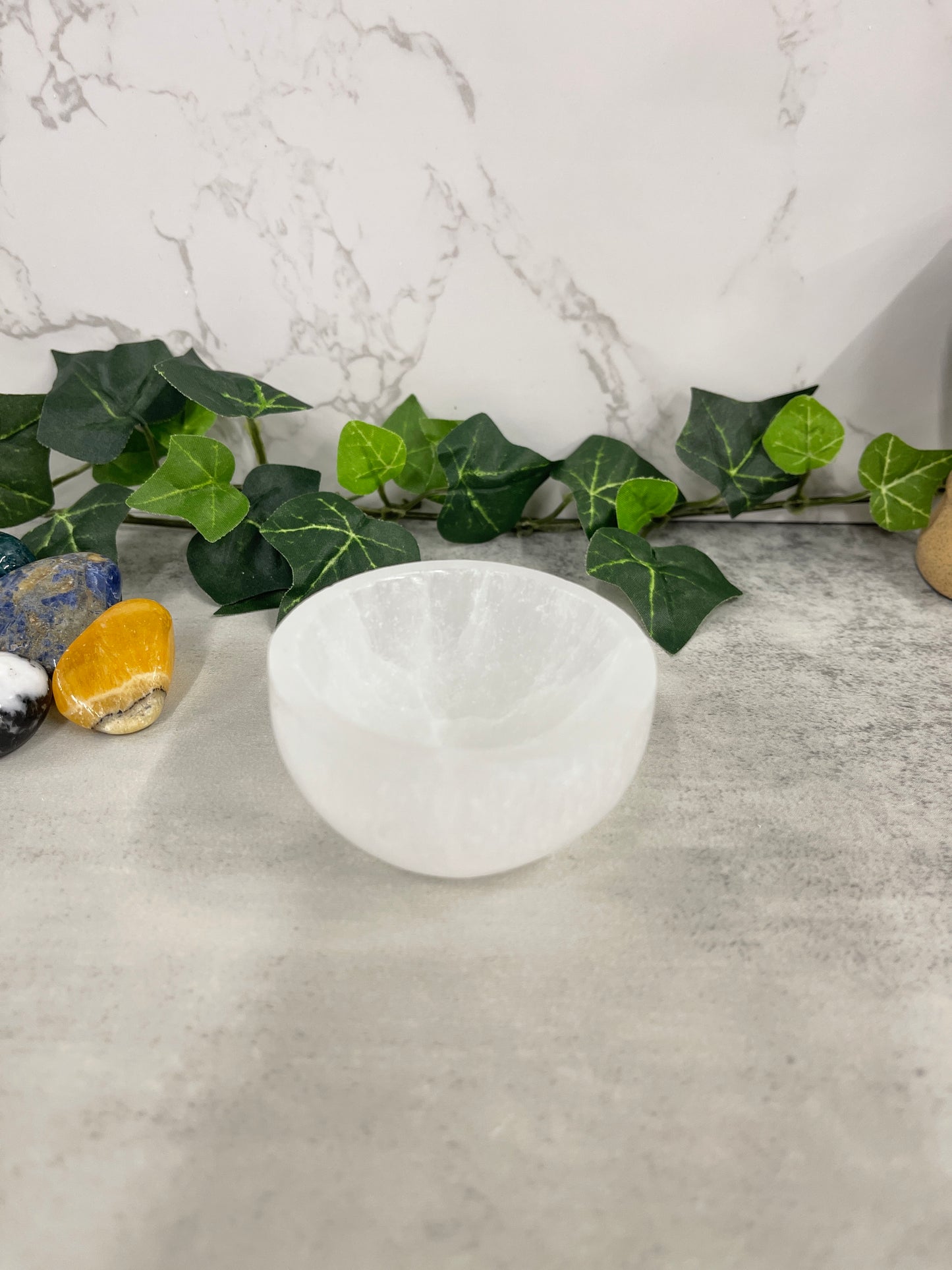 Selenite Bowl Heavenly Healing