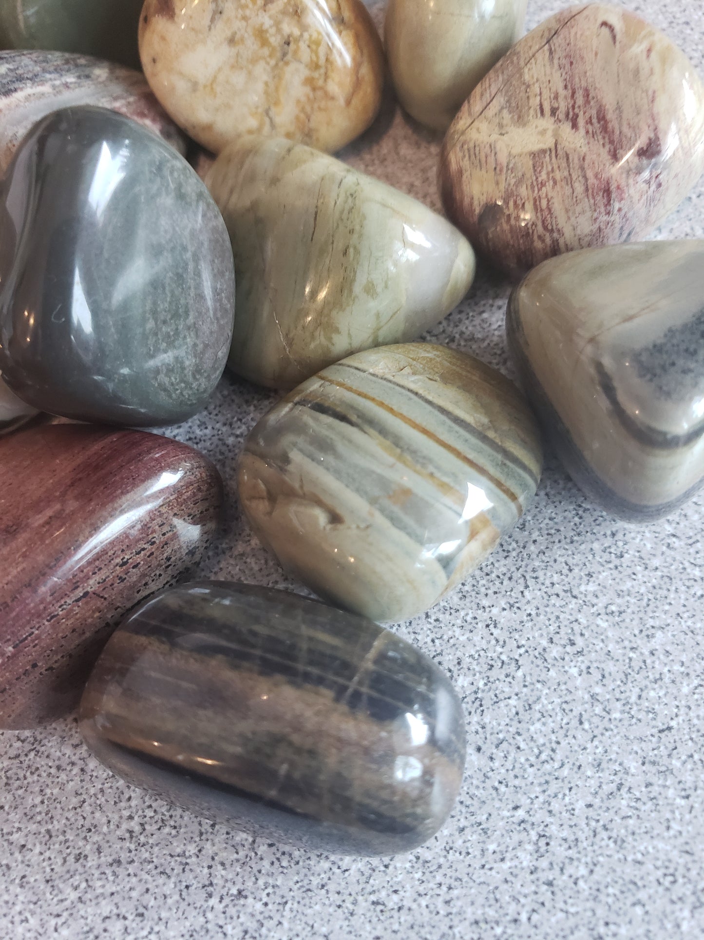 Silver Mist Jasper Heavenly Healing