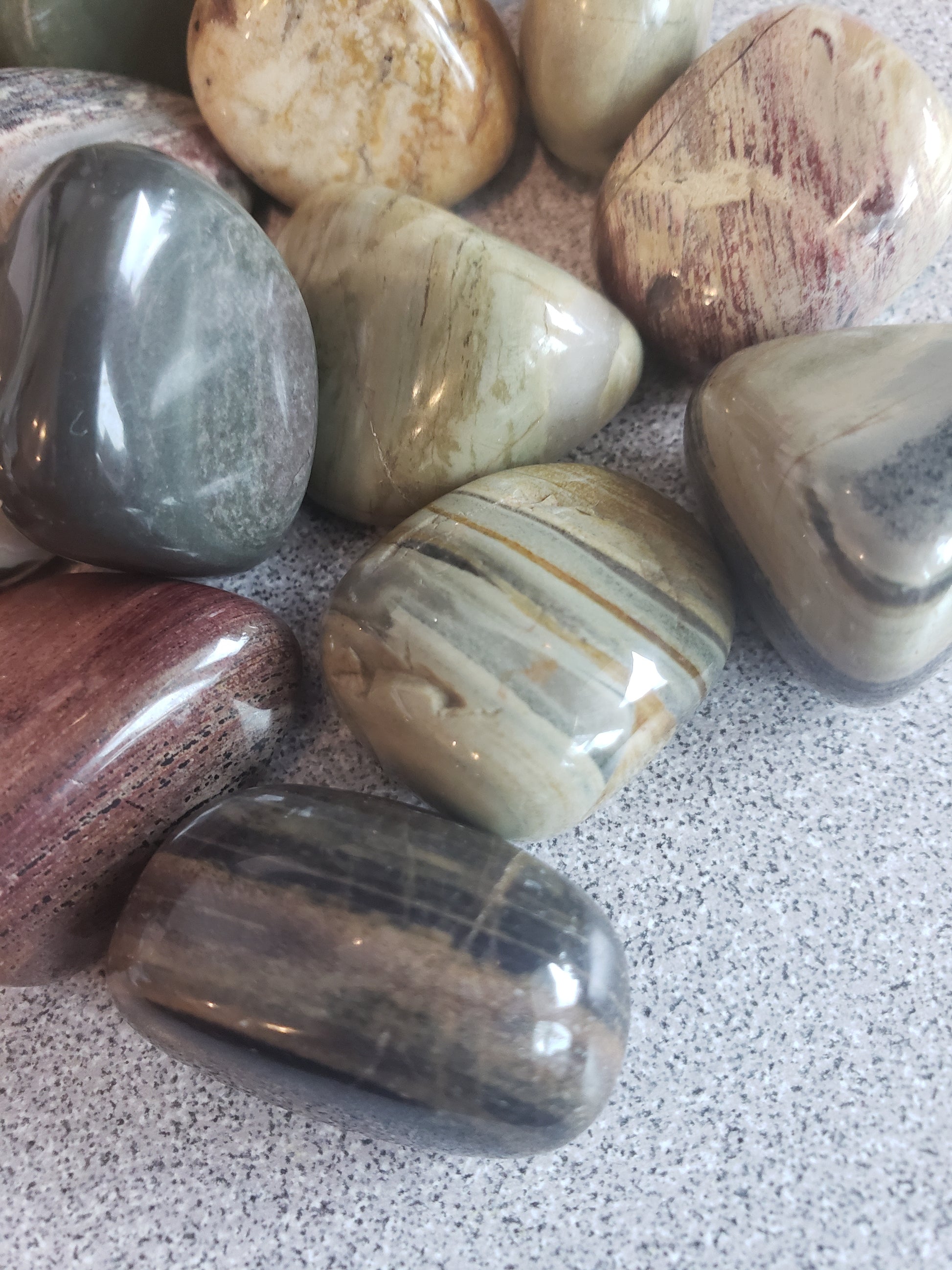 Silver Mist Jasper Heavenly Healing