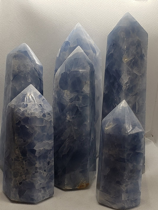 Towers Celestite (Celestine) Heavenly Healing