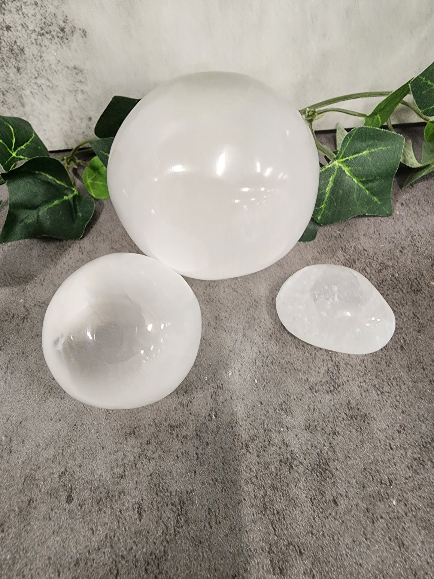 Selenite Sphere Heavenly Healing